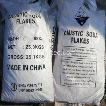 Idrossido di sodio NaOH 99% utilizzato nella polpetta in legno